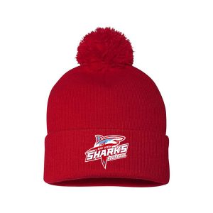 Bay View Sharks - Toque with Cuff and Pom
